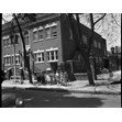 Eitz Chaim Talmud Torah (exterior), D'arcy Street, May 1958. Ontario Jewish Archives, Blankenstein Family Heritage Centre, fonds 18, series 3, file 14|
